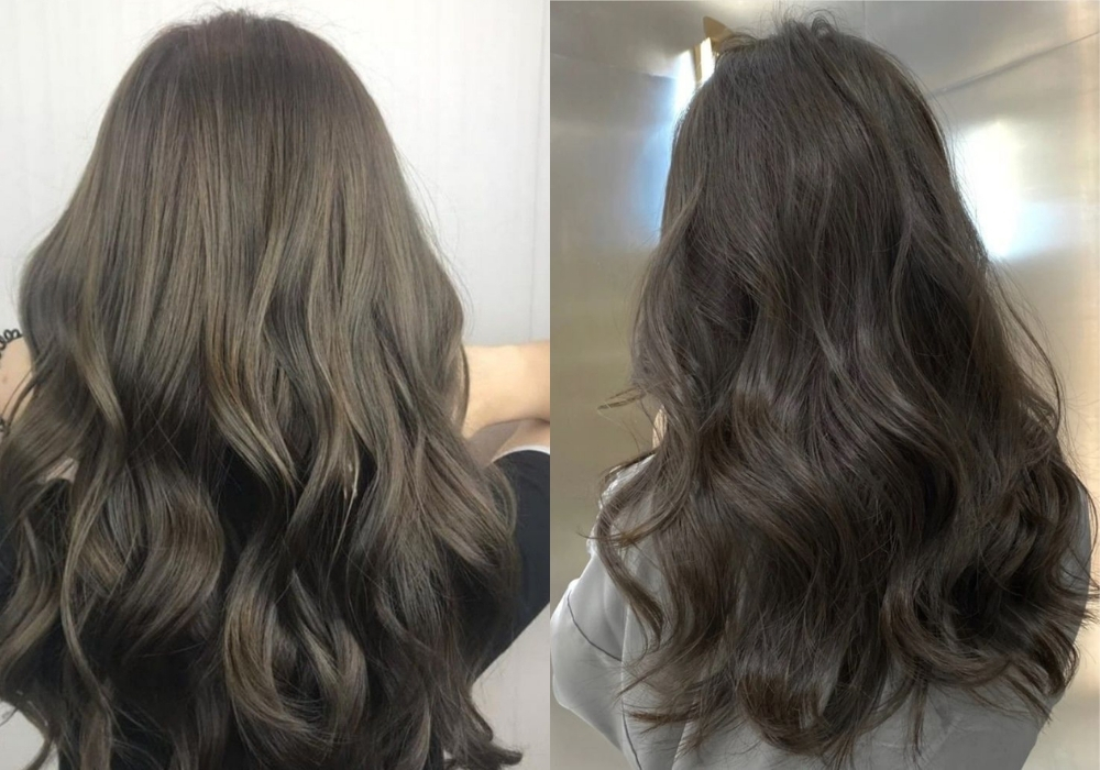 Top 15 màu nhuộm không cần tẩy sáng da, tôn da, cho da ngăm 9 Màu nhuộm không cần tẩy nâu rêu