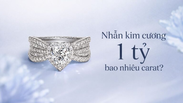 nhẫn kim cương 1 tỷ