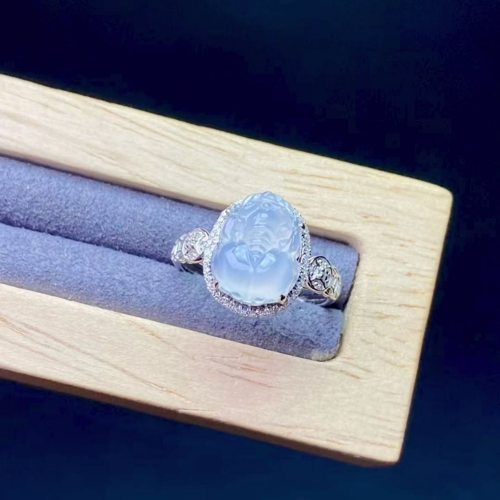 15 mẫu nhẫn tỳ hưu vàng 18K, ngọc, đá quý, cách đeo nhẫn 15 Nhẫn tỳ hưu đá phong thủy, ngọc 7