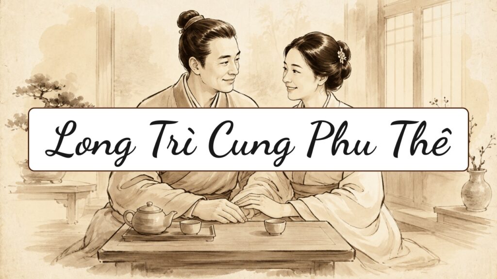 Sao Long Trì cung Phu Thê | Vợ chồng hòa thuận, đẹp đôi ⭐ 2 Sao Long Trì cung Phu Thê chủ về hôn nhân hòa thuận, vợ chồng đẹp đôi