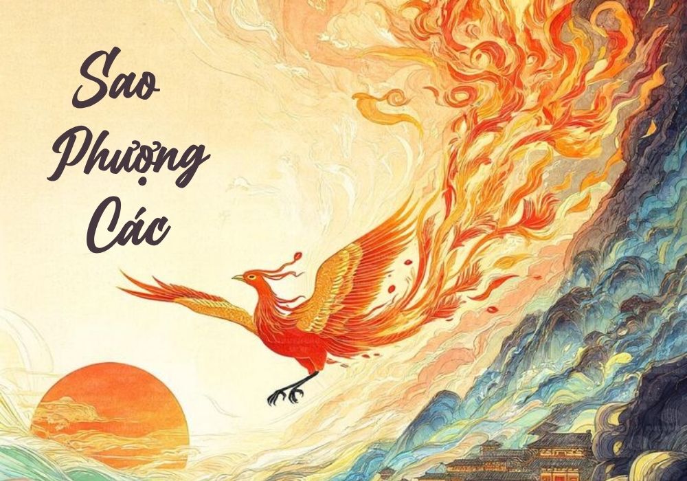 Sao Phượng Các: Học vấn uyên bác, may mắn, thi cử đỗ đạt 2 Sao Phượng Các là gì?