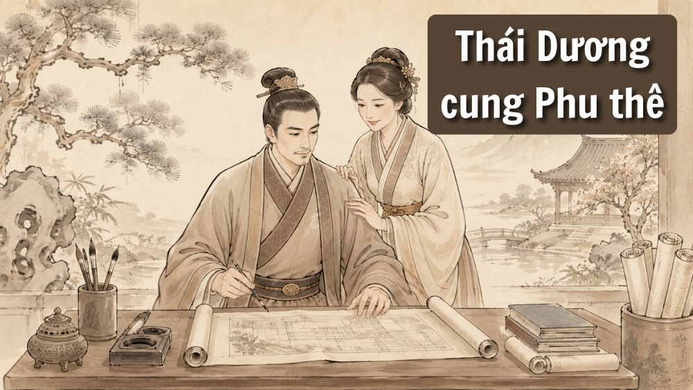 Thái Dương cung phu thê: Bạn đời nhiệt huyết, chăm lo gia đình