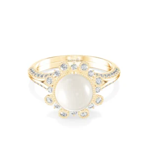 Nhẫn nữ KC Anne Queen'S Lace Diamond Lady Ring NKC2008