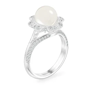 Nhẫn nữ KC Anne Queen'S Lace Diamond Lady Ring NKC2008