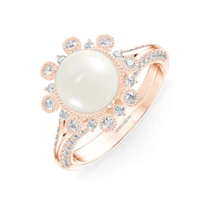 Nhẫn nữ KC Anne Queen'S Lace Diamond Lady Ring NKC2008