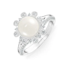 Nhẫn nữ KC Anne Queen'S Lace Diamond Lady Ring NKC2008