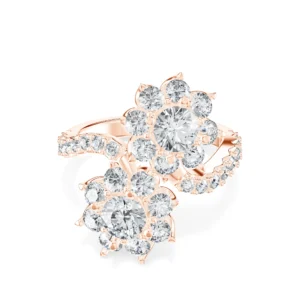 Nhẫn nữ KC Twin Flowers UKC0007