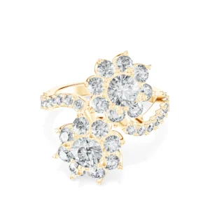 Nhẫn nữ KC Twin Flowers UKC0007