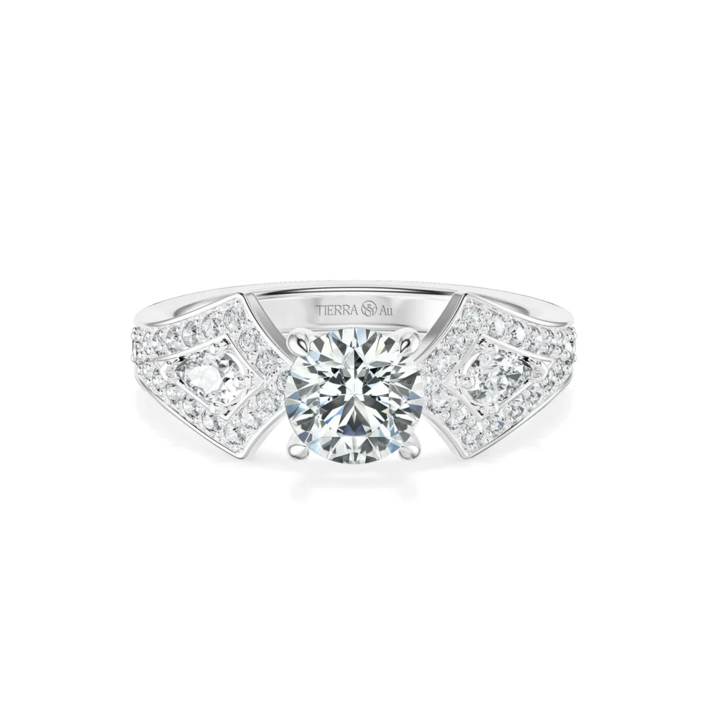 Nhẫn nữ KC Fancy Wide Band UKC0008