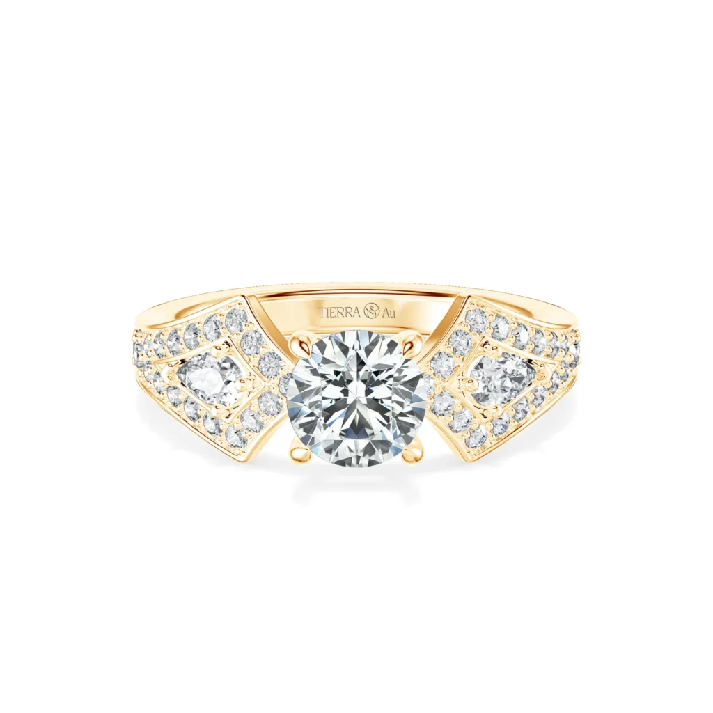 Nhẫn nữ KC Fancy Wide Band UKC0008