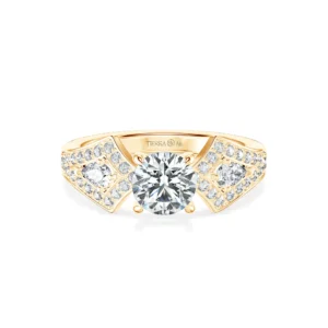 Nhẫn nữ KC Fancy Wide Band UKC0008