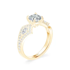 Nhẫn nữ KC Fancy Wide Band UKC0008