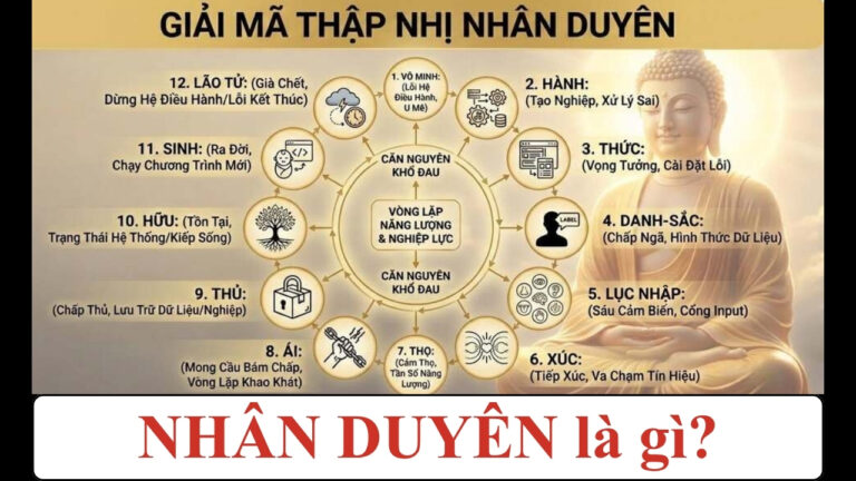 Nhân duyên là gì? Thập Nhị Nhân Duyên là gì? 12 Nhân Duyên là gì?