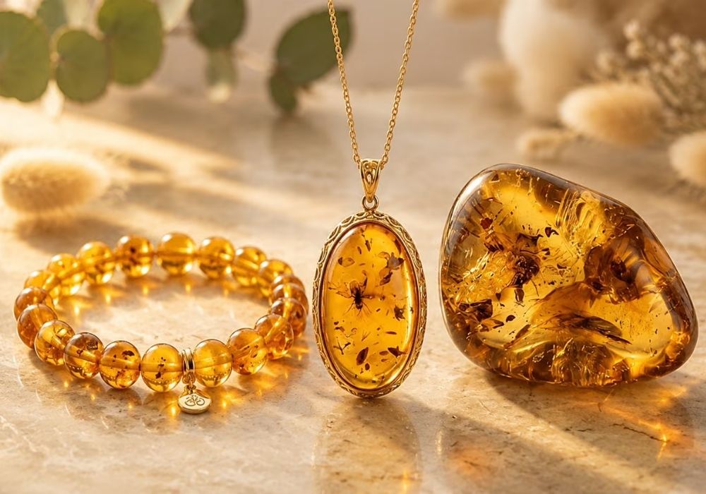 Đá hổ phách: Ý nghĩa, công dụng, mệnh phù hợp & giá bán 5 Ý nghĩa của đá hổ phách ở sự an yên, xua đuổi tà ma nó mang lại